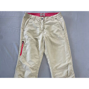 McKinley Next Door To Nature Chino Style Hiking Pants. Beige, Women's 38. EUC!!